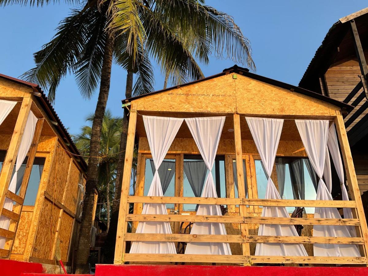 Hôtel Papillon Beach Huts à Palolem Extérieur photo